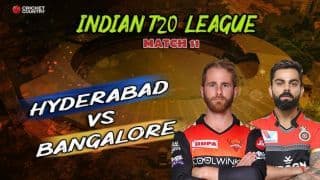 Indian T20 League 2019, Updates: Bairstow, Warner, Nabi guide Hyderabad to crushing 118-run win over Bangalore